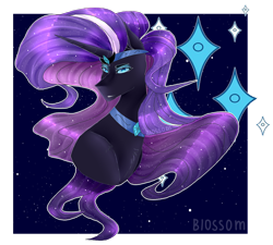 Size: 1280x1151 | Tagged: safe, artist:shinningblossom12, character:nightmare rarity, character:rarity, species:pony, species:unicorn, g4, bust, female, mare, peytral, simple background, solo, transparent background