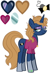 Size: 1676x2400 | Tagged: safe, artist:chelseawest, oc, oc:star light, species:pony, species:unicorn, g4, clothing, female, mare, reference sheet, shirt, simple background, solo, transparent background