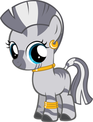 Size: 1280x1672 | Tagged: safe, artist:moongazeponies, character:zecora, species:zebra, cute, filly, foal, solo