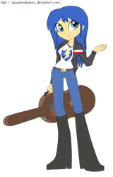 Size: 1144x1791 | Tagged: safe, artist:jaquelindreamz, character:flash sentry, episode:guitar centered, g4, my little pony: equestria girls, my little pony:equestria girls, boots, brad, clothing, eqg promo pose set, equestria guys, female, flare warden, guitar, jacket, pants, rule 63, shoes, vector