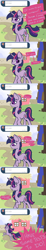 Size: 1000x5397 | Tagged: safe, artist:otterlore, character:twilight sparkle, comic, dialogue, female, solo, speech bubble, spiderponyrarity, worried