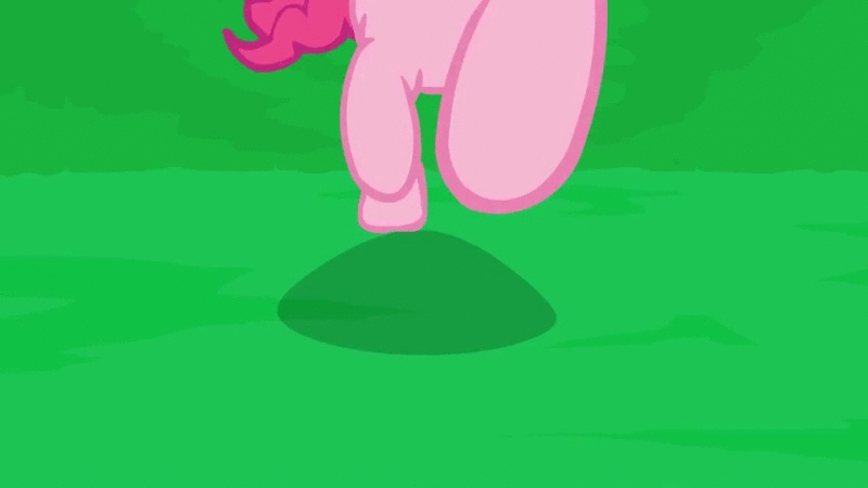 Size: 800x450 | Tagged: safe, artist:misterdavey, character:pinkie pie, animated, explicit source, female, smile hd, solo