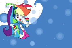 Size: 3000x2000 | Tagged: safe, artist:jankrys00, character:rainbow dash, my little pony:equestria girls, female, headphones, solo