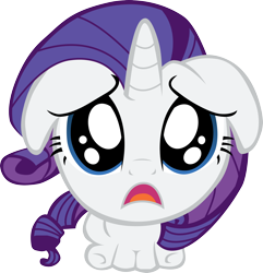 Size: 3000x3117 | Tagged: safe, artist:crimson, artist:misterdavey, character:rarity, begging, chibi, cute, d:, female, floppy ears, frown, giant head, looking at you, puppy dog eyes, raribetes, sad, simple background, smile hd, solo, transparent background, vector