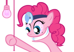 Size: 6000x4233 | Tagged: safe, artist:misterdavey, artist:tardisbrony, character:pinkie pie, fanfic:cupcakes, absurd resolution, cupcakes.swf, female, simple background, solo, transparent background, vector