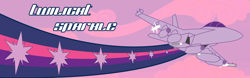 Size: 3360x1050 | Tagged: safe, artist:totallynotabronyfim, character:twilight sparkle, f/a-18 hornet, jet, jet fighter, plane, psychedelic, wallpaper