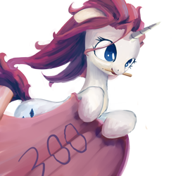 Size: 1920x1920 | Tagged: safe, artist:qweeli, character:rarity, female, solo