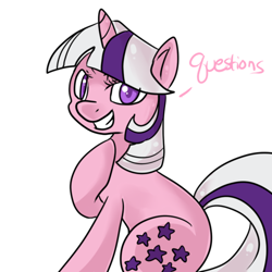 Size: 500x500 | Tagged: safe, artist:lustrous-dreams, g1, ask, ask original twilight, female, solo, tumblr