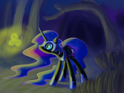 Size: 1024x768 | Tagged: safe, artist:nasse, artist:tggeko, character:nightmare moon, character:princess luna, female, solo
