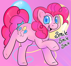 Size: 700x650 | Tagged: safe, artist:lustrous-dreams, character:pinkie pie, female, smile smile smile, solo