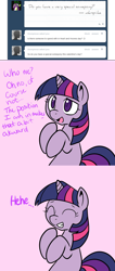 Size: 762x1798 | Tagged: safe, artist:lustrous-dreams, character:twilight sparkle, ask filly twilight, ask, female, filly, solo, tumblr, younger