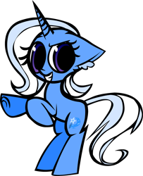 Size: 1227x1508 | Tagged: safe, artist:mushroomcookiebear, character:trixie, species:pony, species:unicorn, ear fluff, female, mare, solo