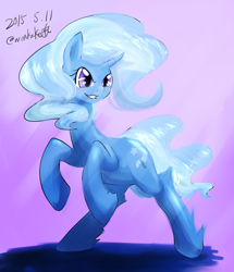 Size: 600x697 | Tagged: safe, artist:wonton soup, character:trixie, species:pony, species:unicorn, female, mare, solo