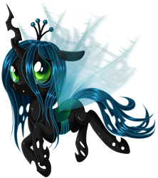 Size: 850x956 | Tagged: safe, artist:kittehkatbar, character:queen chrysalis, species:changeling, buzzing wings, changeling queen, cute, cutealis, fangs, female, filly, flying, frown, looking at you, nymph, simple background, solo, transparent background, wings, younger
