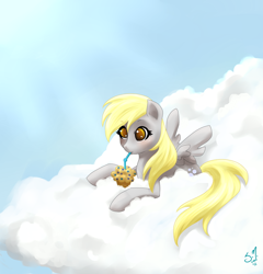 Size: 900x937 | Tagged: safe, artist:starshinebeast, character:derpy hooves, species:pegasus, species:pony, female, mare, muffin