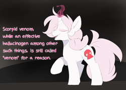 Size: 1400x1000 | Tagged: safe, artist:scarletverse, artist:taaffeite, oc, oc only, oc:scarlet starlight, parent:oc:cyberia starlight, parent:oc:sakura starlight, species:pony, species:unicorn, comic:once upon a time, scarletverse, cutie mark, dialogue, female, magic, mare, semi-grimdark series, simple background, solo