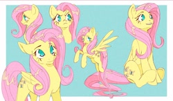 Size: 2400x1400 | Tagged: safe, artist:kyaptainkiddo, character:fluttershy, species:pegasus, species:pony, g4, angry, sitting