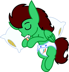 Size: 1201x1246 | Tagged: safe, artist:crystal2riolu, artist:northern haste, edit, oc, oc:northern haste, species:pony, baby, baby pony, cute, cutie mark diapers, diaper, foal, pacifier, simple background, transparent background