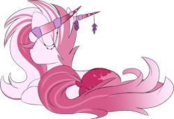 Size: 2368x1626 | Tagged: safe, artist:taaffeite, derpibooru original, oc, oc only, oc:nightmare, species:earth pony, species:pony, dock, facing away, lying down, male, simple background, solo, stallion, transparent background