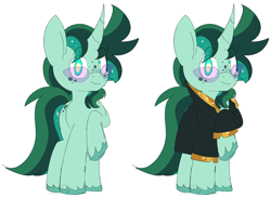 Size: 3720x2721 | Tagged: safe, artist:taaffeite, derpibooru original, oc, oc only, species:pony, species:unicorn, clothing, commission, curved horn, freckles, glasses, horn, lightly watermarked, looking at you, male, photo, raised hoof, sparkles, stallion, toy, unshorn fetlocks, watermark