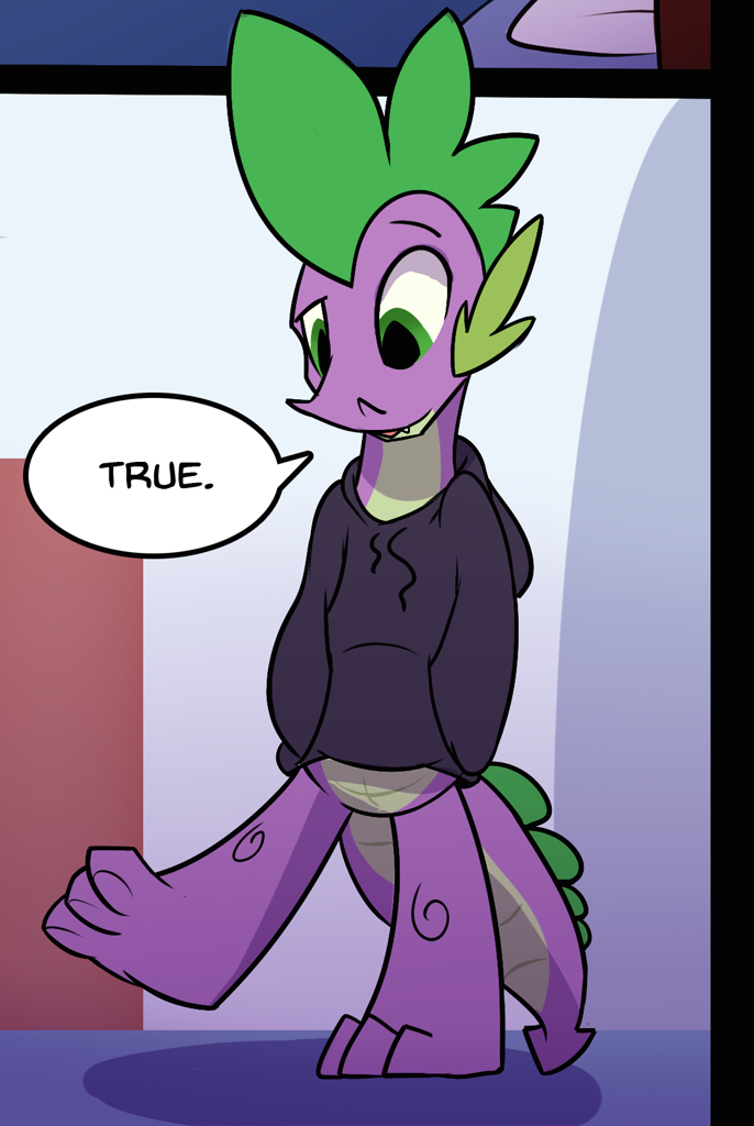 Safe Artist Braeburned Character Spike Species Pony Comic Comic Relief Cropped