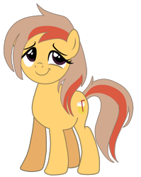 Size: 3900x4900 | Tagged: safe, artist:torvusil, imported from derpibooru, oc, oc only, oc:applejuice, species:earth pony, species:pony, 2019 community collab, derpibooru community collaboration, absurd resolution, digital art, female, krita, mare, simple background, smiling, solo, standing, transparent background