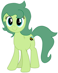 Size: 3400x4250 | Tagged: safe, artist:torvusil, imported from derpibooru, oc, oc only, oc:silly numptie, species:earth pony, species:pony, 2020 community collab, derpibooru community collaboration, cute, digital art, female, green hair, green mane, green tail, happy, high res, looking at you, mare, ocbetes, plounge, reddit, simple background, smiling, solo, standing, transparent background