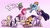 Size: 1919x1080 | Tagged: safe, artist:the-park, character:applejack, character:fluttershy, character:pinkie pie, character:rainbow dash, character:rarity, character:spike, character:twilight sparkle, species:pony, g4, anniversary, flag, princess twilight 2.0, simple background
