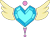 Size: 602x442 | Tagged: safe, artist:ember heartshine, manebooru original, character:princess flurry heart, g4, license:cc-by-sa, crystal heart, cutie mark, svg, vector