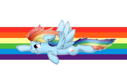 Size: 1024x641 | Tagged: safe, artist:amberlea-draws, character:rainbow dash, female, simple background, solo, transparent background