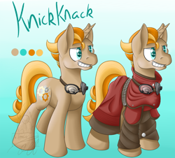 Size: 1024x924 | Tagged: safe, artist:theimmolatedpoet, oc, oc only, oc:knick knack, reference sheet, solo