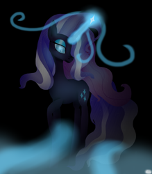 Size: 1400x1600 | Tagged: safe, artist:norica-official, character:nightmare rarity, character:rarity, corrupted, female, solo