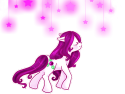 Size: 1600x1200 | Tagged: safe, artist:cloverminto, species:earth pony, species:pony, g3, eyes closed, female, floppy ears, mare, solo, wondermint