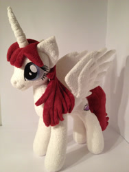 Size: 2121x2828 | Tagged: safe, artist:valio99999, oc, oc only, oc:fausticorn, species:alicorn, species:pony, doll, irl, lauren faust, photo, plushie, solo, toy