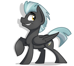 Size: 2161x1945 | Tagged: safe, artist:tehshockwave, character:thunderlane, species:pegasus, species:pony, male, simple background, solo, stallion, white background
