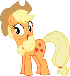 Size: 4127x4462 | Tagged: safe, artist:dbapplejack, character:applejack, episode:too many pinkie pies, g4, my little pony: friendship is magic, absurd resolution, simple background, transparent background, vector