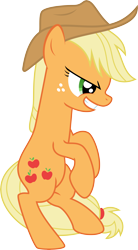 Size: 5517x10000 | Tagged: safe, artist:starshinecelestalis, character:applejack, absurd resolution, female, simple background, solo, transparent background, vector