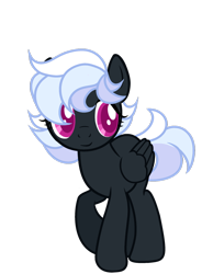 Size: 1024x1319 | Tagged: safe, artist:guzzlord, oc, oc only, oc:hawkfeather, parent:fleetfoot, parent:night glider, species:pegasus, species:pony, crack ship offspring, female, magical lesbian spawn, mare, next generation, offspring, simple background, solo, transparent background