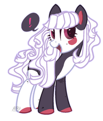 Size: 827x964 | Tagged: safe, artist:harusocoma, oc, oc only, oc:katorin, species:earth pony, species:pony, female, mare, simple background, solo, white background