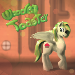 Size: 1280x1280 | Tagged: safe, artist:fiasko0, oc, oc only, oc:wooden toaster, species:pony, female, mare, one hoof raised, solo