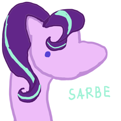 Size: 1500x1500 | Tagged: safe, artist:vitaj, character:starlight glimmer, 1000 hours in ms paint, female, meme, simple background, solo, transparent background