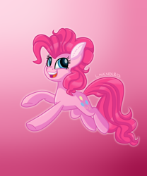 Size: 5000x6000 | Tagged: safe, artist:lavenderheartsmlp, character:pinkie pie, species:earth pony, species:pony, absurd resolution, female, gradient background, mare, smiling