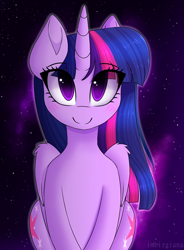 Size: 2153x2932 | Tagged: safe, artist:imbirgiana, character:twilight sparkle, character:twilight sparkle (alicorn), species:alicorn, species:pony, blushing, cute, female, looking at you, mare, smiling, solo, twiabetes