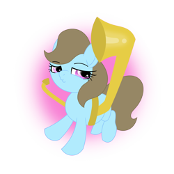Size: 1000x1000 | Tagged: safe, artist:lieutenantkyohei, character:beauty brass, species:earth pony, species:pony, female, lidded eyes, mare, musical instrument, simple background, solo, sousaphone, transparent background