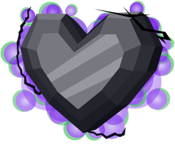 Size: 968x825 | Tagged: safe, artist:venjix5, corrupted, corrupted crystal heart, crystal, crystal heart, dark crystal, dark magic, magic, no pony, object, simple background, transparent background, vector