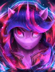 Size: 1024x1326 | Tagged: safe, artist:glitteronin, character:twilight sparkle, species:pony, female, fire emblem, mare, solo