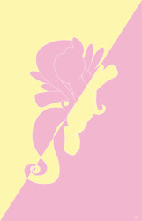 Size: 1920x2985 | Tagged: safe, artist:awesomedude14, derpibooru original, character:fluttershy, species:pegasus, species:pony, abstract art, duotone, female, modern art, solo
