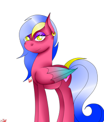 Size: 1728x2016 | Tagged: safe, artist:rockleerocks77, oc, oc only, oc:gold digger, species:pegasus, species:pony, simple background, solo, transparent background