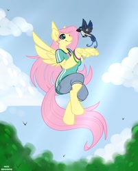 Size: 850x1057 | Tagged: safe, artist:muzz, character:fluttershy, species:anthro