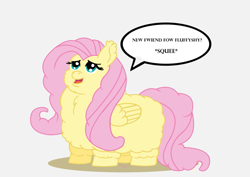 Size: 1063x752 | Tagged: safe, artist:tricornking, character:fluttershy, fluffy pony, fluffyshy